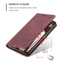 For Xiaomi Mi 11 Lite CaseMe 013 Multifunctional Horizontal Flip Leather Case, with Card Slot & Holder & Wallet(Wine Red)