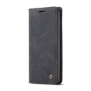 For Samsung Galaxy S21 FE CaseMe 013 Multifunctional Horizontal Flip Leather Case, with Card Slot & Holder & Wallet(Black)