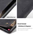For Samsung Galaxy S21 FE CaseMe 013 Multifunctional Horizontal Flip Leather Case, with Card Slot & Holder & Wallet(Black)