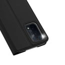 For OPPO OPPO A54 5G / A74 5G DUX DUCIS Skin Pro Series Horizontal Flip PU + TPU Leather Case with Holder & Card Slots(Black)