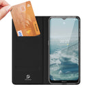 For Nokia G20 / G10 / 6.3 DUX DUCIS Skin Pro Series Horizontal Flip PU + TPU Leather Case with Holder & Card Slots(Black)