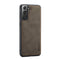 For Samsung Galaxy S21 FE CaseMe 018 Detachable Multi-functional Horizontal Flip Leather Case, with Card Slot & Holder & Zipper Wallet & Photo Frame(Brown)