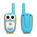 1 Pair RETEVIS RT30 0.5W US Frequency 467.5625MHz 1CH Owl Shape Children Handheld Walkie Talkie(Sky Blue)