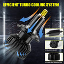 V8 H7 2 PCS DC10-32V / 30W / 6000K / 3800LM IP65 Waterproof Car LED Headlight