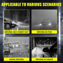 V8 H7 2 PCS DC10-32V / 30W / 6000K / 3800LM IP65 Waterproof Car LED Headlight