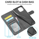 For Xiaomi Mi 11 Lite LC.IMEEKE Calf Texture Horizontal Flip Leather Case, with Holder & Card Slots & Wallet(Black)