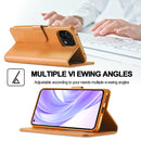 For Xiaomi Mi 11 Lite LC.IMEEKE Calf Texture Horizontal Flip Leather Case, with Holder & Card Slots & Wallet(Brown)