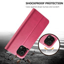 For Xiaomi Mi 11 Lite LC.IMEEKE Calf Texture Horizontal Flip Leather Case, with Holder & Card Slots & Wallet(Red)