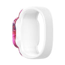 For Garmin Vivofit JR3 No Buckle Silicone Printing Watch Band, Size:S(Starry Sky)