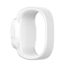For Garmin Vivofit JR3 No Buckle Silicone Pure Color Watch Band, Size:S(White)