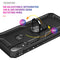 For Motorola Moto E7 Power (2021) Shockproof TPU + PC Protective Case with 360 Degree Rotating Holder(Black)