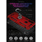 For Motorola Moto E7 Power (2021) Shockproof TPU + PC Protective Case with 360 Degree Rotating Holder(Red)
