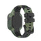 For Garmin Vivofit JR3 Silicone Printing Watch Band(Camouflage Green)