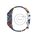 For Garmin Vivofit JR3 Silicone Printing Watch Band(Facial Makeup)