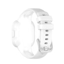 For Garmin Vivofit JR3 Silicone Pure Color Watch Band(White)