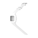 For Garmin Vivofit JR3 Silicone Pure Color Watch Band(White)