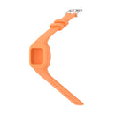 For Garmin Vivofit JR3 Silicone Pure Color Watch Band(Orange)