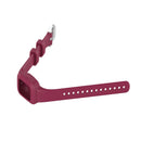 For Garmin Vivofit JR3 Silicone Pure Color Watch Band(Wine Red)