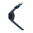 For Garmin Vivofit JR3 Silicone Pure Color Watch Band(Dark Blue)
