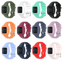 For Garmin Vivofit JR3 Silicone Pure Color Watch Band(Black)