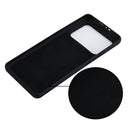 For Xiaomi Mi 11 Ultra Solid Color Liquid Silicone Dropproof Full Coverage Protective Case(Black)