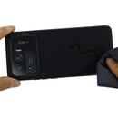For Xiaomi Mi 11 Ultra Solid Color Liquid Silicone Dropproof Full Coverage Protective Case(Black)