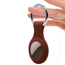 Silicone Case with Keychain Ring for AirTag(Wine Red)