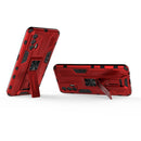 For OPPO Realme GT Supersonic PC + TPU Shock-proof Protective Case with Holder(Red)
