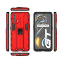 For OPPO Realme GT Supersonic PC + TPU Shock-proof Protective Case with Holder(Red)