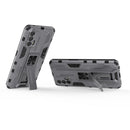 For OPPO Realme GT Supersonic PC + TPU Shock-proof Protective Case with Holder(Grey)