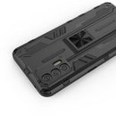 For OPPO Realme GT Supersonic PC + TPU Shock-proof Protective Case with Holder(Black)