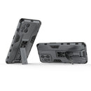 For OPPO Find X3 Supersonic PC + TPU Shock-proof Protective Case with Holder(Grey)