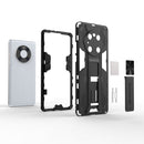 For Huawei Mate 40 Pro Supersonic PC + TPU Shock-proof Protective Case with Holder(Black)