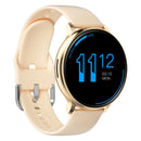 Q71 1.28 inch TFT Screen IP67 Waterproof Smart Watch, Support Bluetooth Call / Heart Rate Monitoring / Blood Pressure Monitoring(Gold)