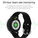 Q71 1.28 inch TFT Screen IP67 Waterproof Smart Watch, Support Bluetooth Call / Heart Rate Monitoring / Blood Pressure Monitoring(Silver)