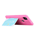 For Google Pixel 4a Armor Shockproof TPU + PC Hard Case with Card Slot Holder(Rose Red)