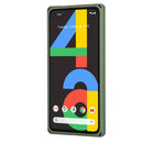 For Google Pixel 4a Armor Shockproof TPU + PC Hard Case with Card Slot Holder(Green)