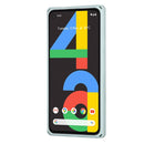 For Google Pixel 4a Armor Shockproof TPU + PC Hard Case with Card Slot Holder(Light Blue)