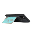 For Google Pixel 5 Armor Shockproof TPU + PC Hard Case with Card Slot Holder(Black)