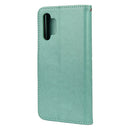 For Samsung Galaxy A32 4G Butterfly Flower Pattern Horizontal Flip Leather Case with Holder & Card Slots & Wallet(Green)
