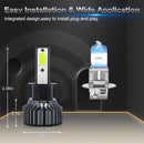 P1 H3 1 Pair 9V-36V / 36W / 6000K / 6000LM White Light IP68 Waterproof Car LED Headlight