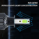P1 H3 1 Pair 9V-36V / 36W / 6000K / 6000LM White Light IP68 Waterproof Car LED Headlight