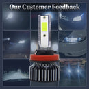 P1 H11 1 Pair 9V-36V / 36W / 6000K / 6000LM White Light IP68 Waterproof Car LED Headlight