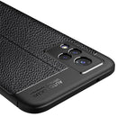 For vivo V21 Litchi Texture TPU Shockproof Case(Black)