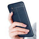 For vivo V21 Litchi Texture TPU Shockproof Case(Black)