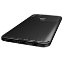 For Motorola Moto G50 Carbon Fiber Texture Shockproof TPU Case(Black)