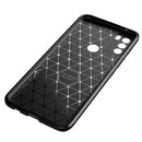For Motorola Moto G50 Carbon Fiber Texture Shockproof TPU Case(Blue)