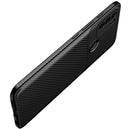 For Motorola Moto G50 Carbon Fiber Texture Shockproof TPU Case(Blue)