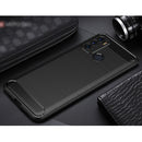 For Motorola Moto G60 Brushed Texture Carbon Fiber TPU Case(Black)