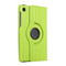 For Samsung Galaxy A7 Lite T220 360 Degree Rotation Litchi Texture Flip Leather Case with Holder(Green)